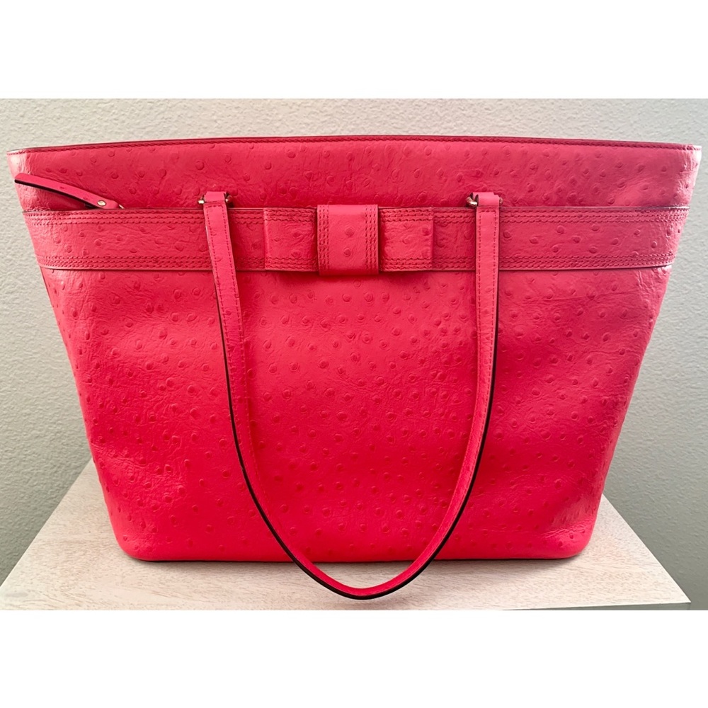 Kate Spade shoulder bag, light polka dot print
